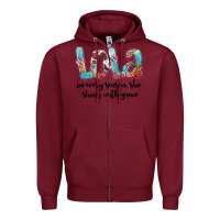 Burgundy lola Zipper Hoodie - Artiststas