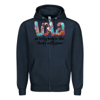 Navy lola Zipper Hoodie - Artiststas