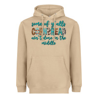 Mushroom Some of Y'alls Cornbread Ain't Done In Middle Heavyweight Hoodie - texasbilliewilder