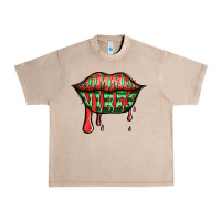French Oak summer vibes watermelon lips Urban Heavy Tee - Jasminsmagicworld