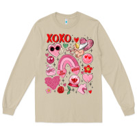 Mushroom cute valentines day Long Sleeve Tee - MaliasSmallBusiness