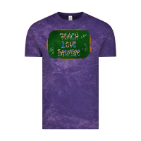 Cloud Purple teach love inspire chalkboard Vintage Tee - AdoDesignShop