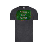 Vintage Black teach love inspire chalkboard Vintage Tee - AdoDesignShop