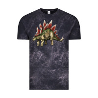 Cloud Black Stegosaurus Vintage Tee - LillyAllenDesigns