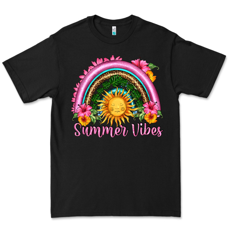 Summer Vibes  Rainbow Premium Tee by HRA Design Shop | Teevron