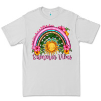 Dove Grey summer vibes  rainbow Premium Tee - HRA Design Shop