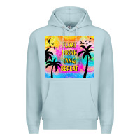Blue Mist float drink tan & repeat Premium Hoodie - TumblerDesignByShophia