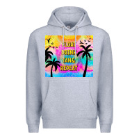 Heather Grey float drink tan & repeat Premium Hoodie - TumblerDesignByShophia