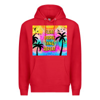 Red float drink tan & repeat Premium Hoodie - TumblerDesignByShophia