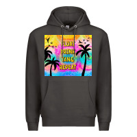 Smoke float drink tan & repeat Premium Hoodie - TumblerDesignByShophia