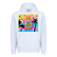 White float drink tan & repeat Premium Hoodie - TumblerDesignByShophia