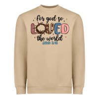 Mushroom for god so loved the world Heavyweight Sweatshirt - MaliasSmallBusiness
