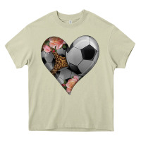 Mossy western soccer heart Heavy Core Tee - HRA Design Shop