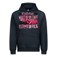Navy in october we wear pink and watch football Urban Hoodie - FaDigitalArtStudio
