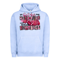 Pigment Grape Ice in october we wear pink and watch football Urban Hoodie - FaDigitalArtStudio