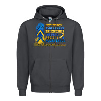 Smoke down syndrome awareness Zipper Hoodie - Artiststas