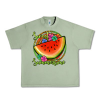 Oil Green sweet summertime watermelon Urban Heavy Tee - Jasminsmagicworld