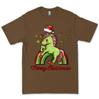 Cacao merry christmas unicorn Premium Tee - FaDigitalArtStudio