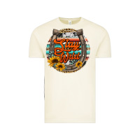 Vintage Arctic stay wild horseshoe Vintage Tee - Jasminsmagicworld