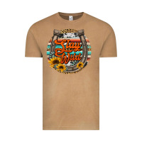 Vintage Camel stay wild horseshoe Vintage Tee - Jasminsmagicworld