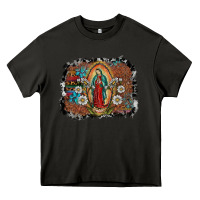 Asphalt virgin mary Heavy Core Tee - SublimationCraftShop
