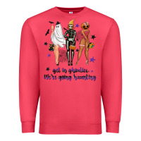 Cardinal Get in ghoulies were going haunting Premium Sweatshirt - NancyCooperArtShop