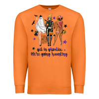 Carrot Get in ghoulies were going haunting Premium Sweatshirt - NancyCooperArtShop