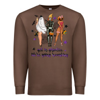 Chestnut Get in ghoulies were going haunting Premium Sweatshirt - NancyCooperArtShop