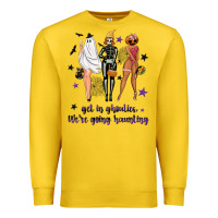 Lemon Get in ghoulies were going haunting Premium Sweatshirt - NancyCooperArtShop