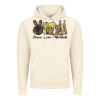 Vintage Artic Peace Love Meerkats Vintage Hoodie - LillyAllenDesigns