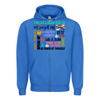 True Royal you are allowed to Zipper Hoodie - Artiststas