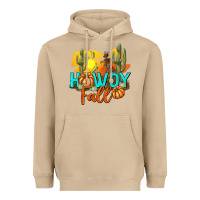 Mushroom Howdy Fall Heavyweight Hoodie - texasbilliewilder