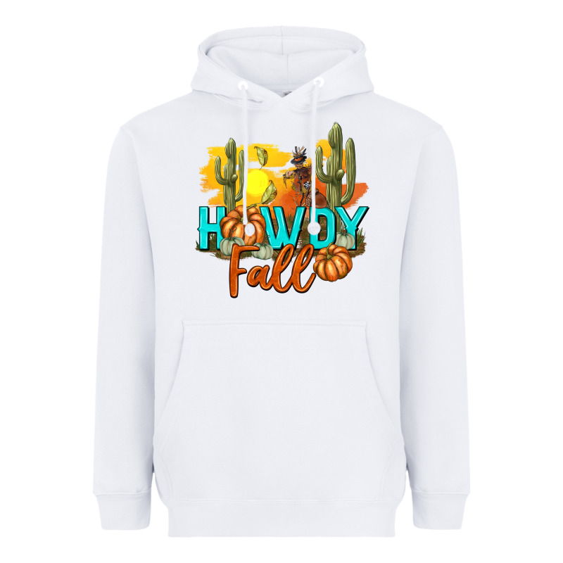 Howdy Fall Heavyweight Hoodie by texasbilliewilder | Teevron