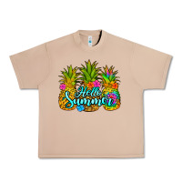 Burro hello summer pineapple Urban Heavy Tee - Jasminsmagicworld