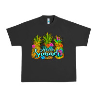 Pigment Black hello summer pineapple Urban Heavy Tee - Jasminsmagicworld