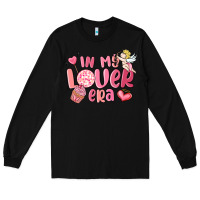Black in my lover era valentines day Long Sleeve Tee - MaliasSmallBusiness