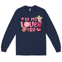 Navy in my lover era valentines day Long Sleeve Tee - MaliasSmallBusiness