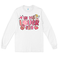White in my lover era valentines day Long Sleeve Tee - MaliasSmallBusiness