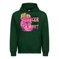 Forest Green give cancer the boot Urban Hoodie - FaDigitalArtStudio