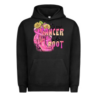 Pigment Black give cancer the boot Urban Hoodie - FaDigitalArtStudio