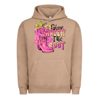 Pigment Burro give cancer the boot Urban Hoodie - FaDigitalArtStudio