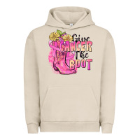 Pigment French Oak give cancer the boot Urban Hoodie - FaDigitalArtStudio
