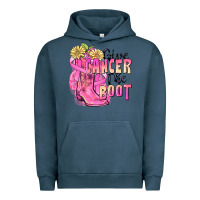 Pigment Midnight Navy give cancer the boot Urban Hoodie - FaDigitalArtStudio