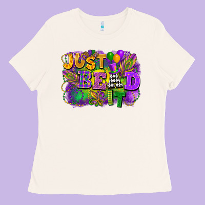 Just Bead It Ladies Tee Designed By Fadigitalartstudio