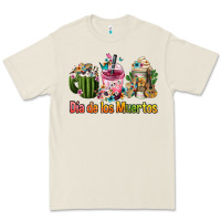 Bone mexican día de los muertos coffee cups Premium Tee - FaDigitalArtStudio