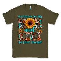 Army Green god gifted me two titles mom and kiki and i rock t Classic Tee - JahusDesignShop
