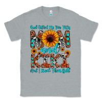 Heather Grey god gifted me two titles mom and kiki and i rock t Classic Tee - JahusDesignShop