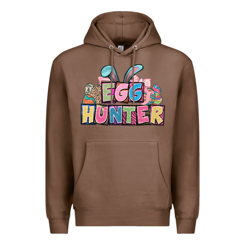 Egg Hunter Plate Letters Easter Day Premium Hoodie by HowdyJamesFarm | Teevron