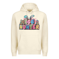 Sandshell Egg hunter plate letters Easter Day Premium Hoodie - HowdyJamesFarm