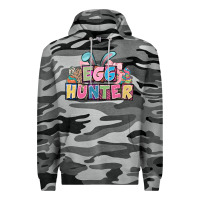 Slate Camo Egg hunter plate letters Easter Day Premium Hoodie - HowdyJamesFarm